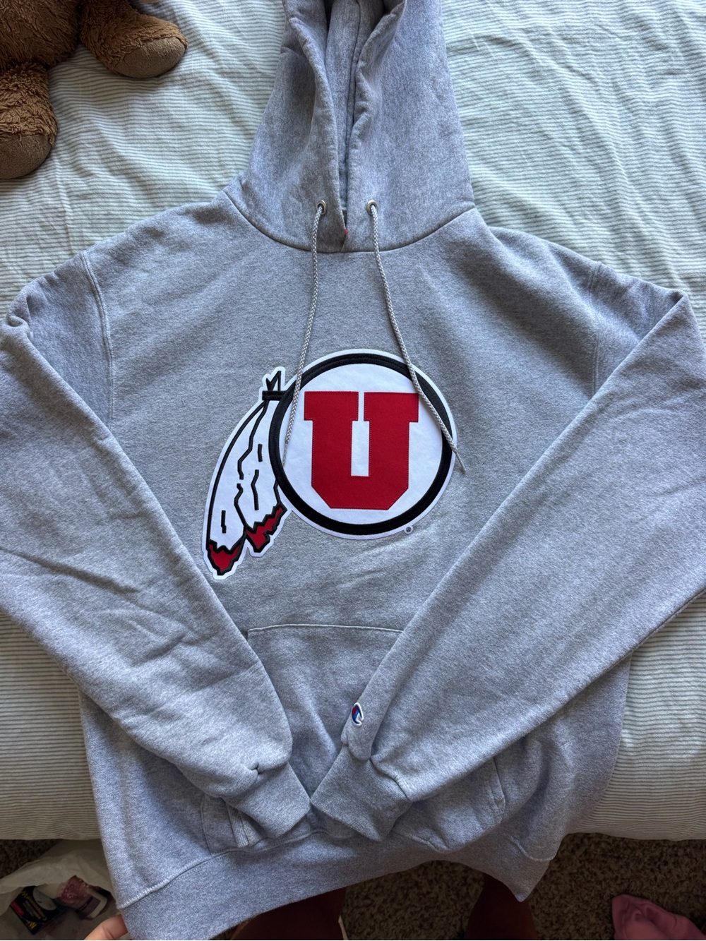 University of Utah Gray Hoodie